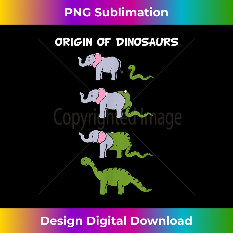 DR-20231219-11641_Origin Of Dinosaurs Funny Snake & Elephant Graphic Gift 2413.jpg