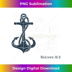 christianity faith anchor bible verse jesus christ pr - vibrant sublimation digital download - lively and captivating visuals