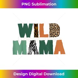 wild one mama two wild birthday outfit zoo birthday animal - eco-friendly sublimation png download - animate your creative concepts