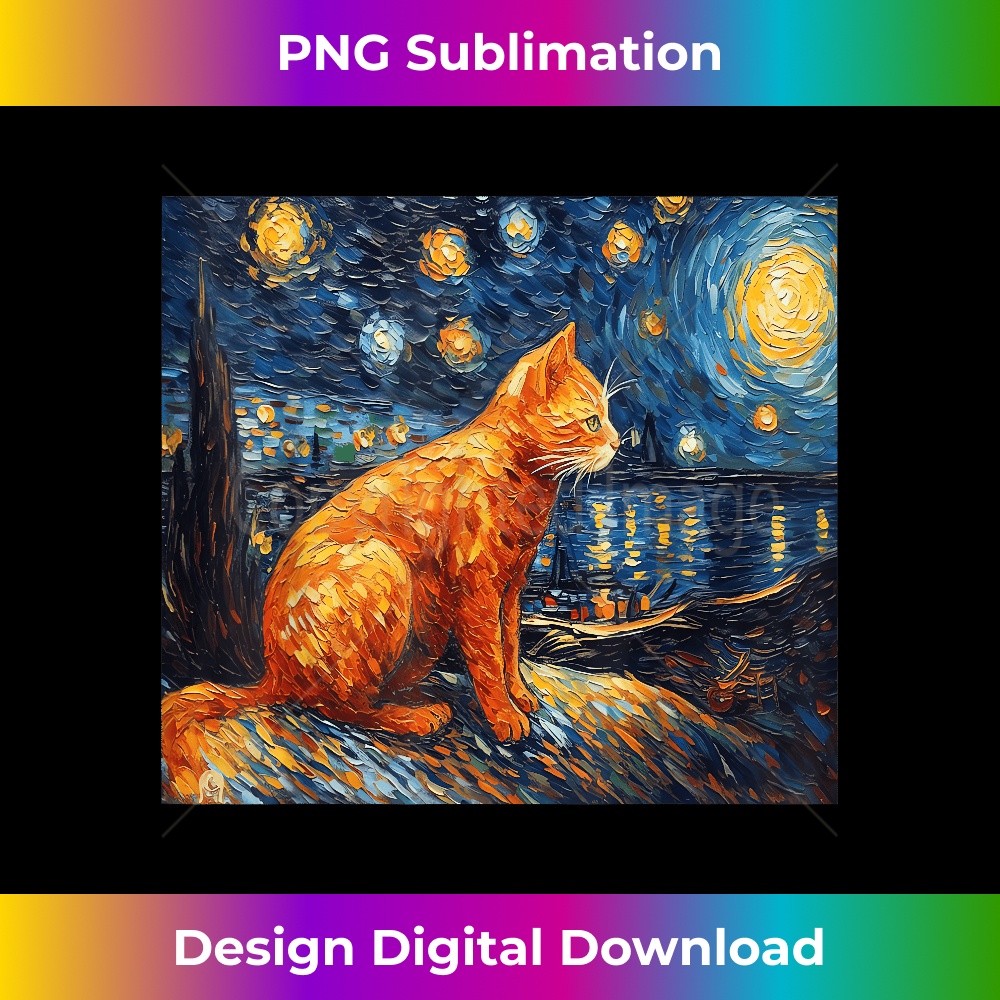 EY-20231219-11634_Orange Tabby Tiger Cat Starry Night Moon and Stars Art 0076.jpg