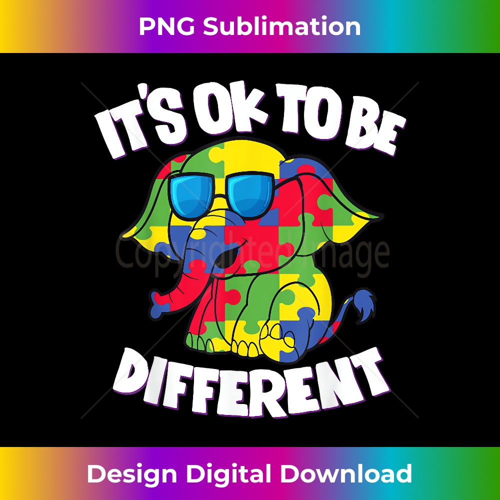 FB-20231219-7868_It's Ok To Be Different Autism Awareness Elephant Kids 0641.jpg