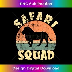 safari squad wild animal jungle africa zoo animal safari - vibrant sublimation digital download - channel your creative rebel