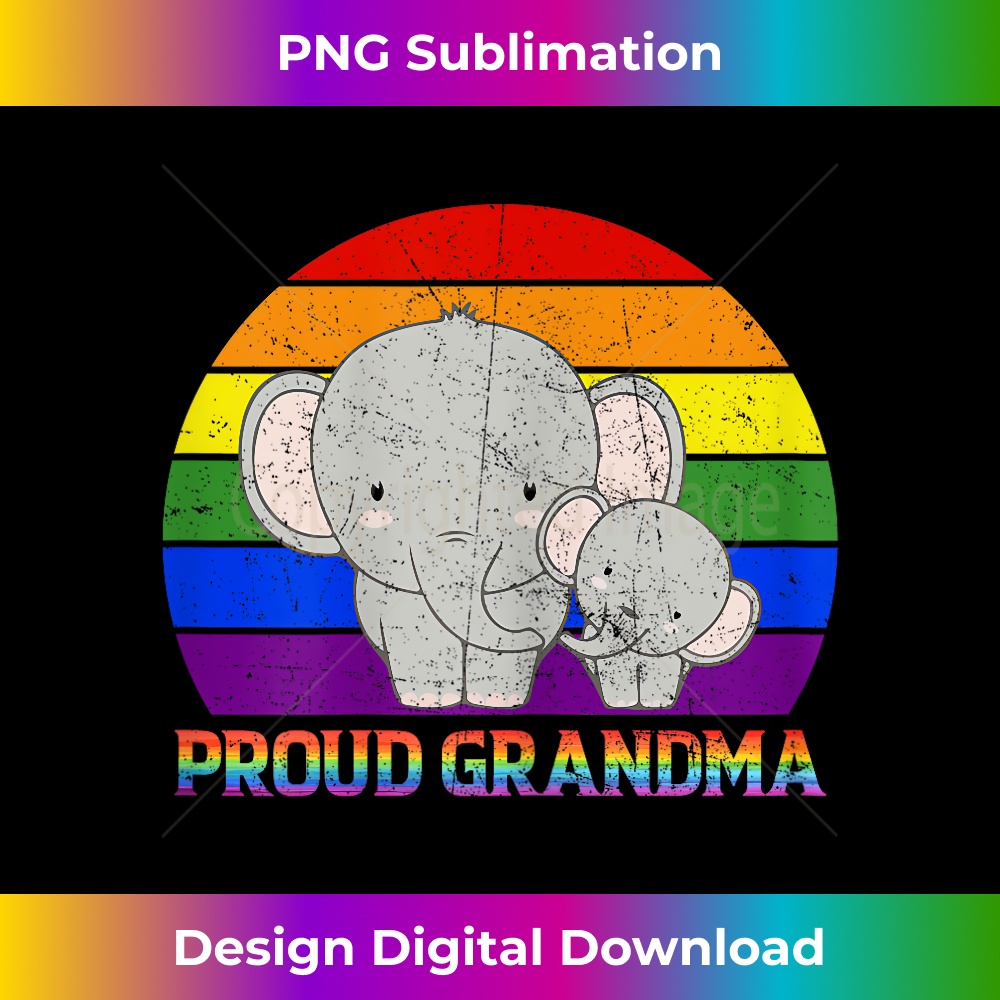 FW-20231219-12224_Proud Grandma Elephant Proud Mom LGBT Gay Pride Tshirt Gifts 2560.jpg