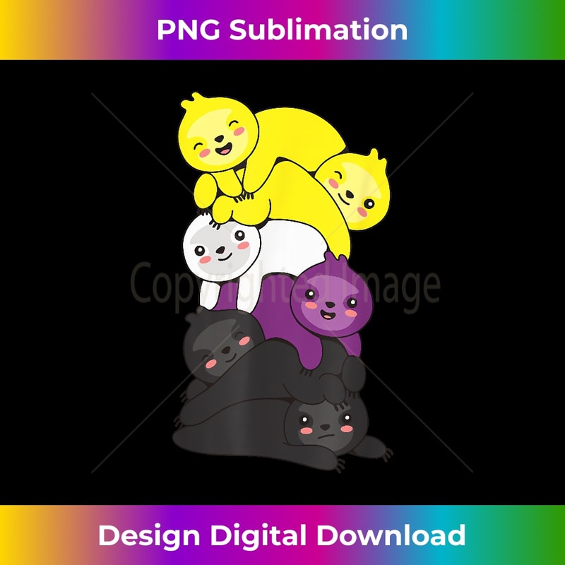 FX-20231219-11297_Nonbinary Flag Non Binary Pride LGBTQ Sloth 2551.jpg