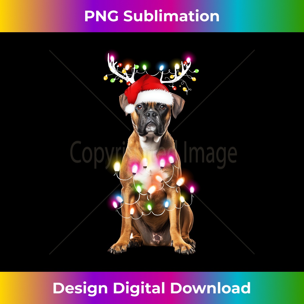 GO-20231219-1119_Boxer Santa Christmas Tree Lights Xmas Boys Men Dogmas Dog Long Sleeve 0118.jpg
