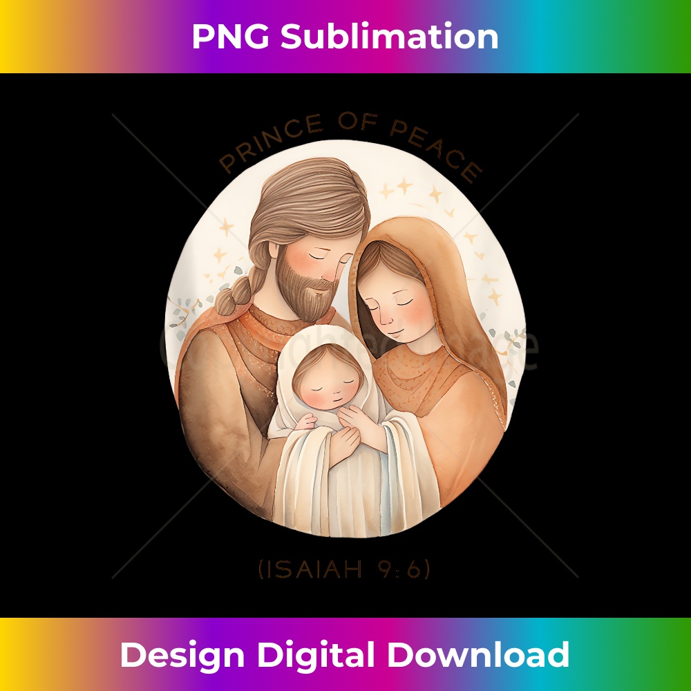 GT-20231219-1062_Boho Nativity Scene Prince of Peace Christmas Tank Top.jpg