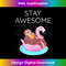 HM-20231219-5290_Funny Sloth Stay Awesome Flamingo Pool Float Gift for Kids Tank Top 1143.jpg