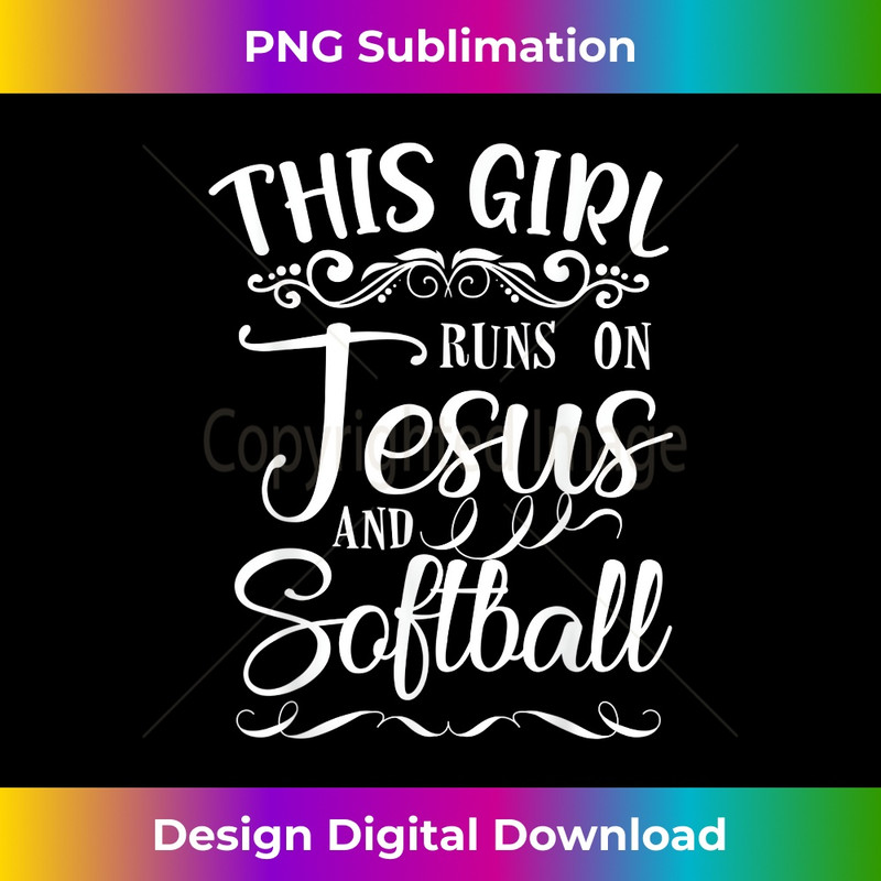 HN-20231219-14840_This Girl Runs on Jesus And Softball Funny Sport Lover Gift.jpg