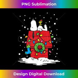 peanuts holiday snoopy and woodstock stocking - chic sublimation digital download - pioneer new aesthetic frontiers