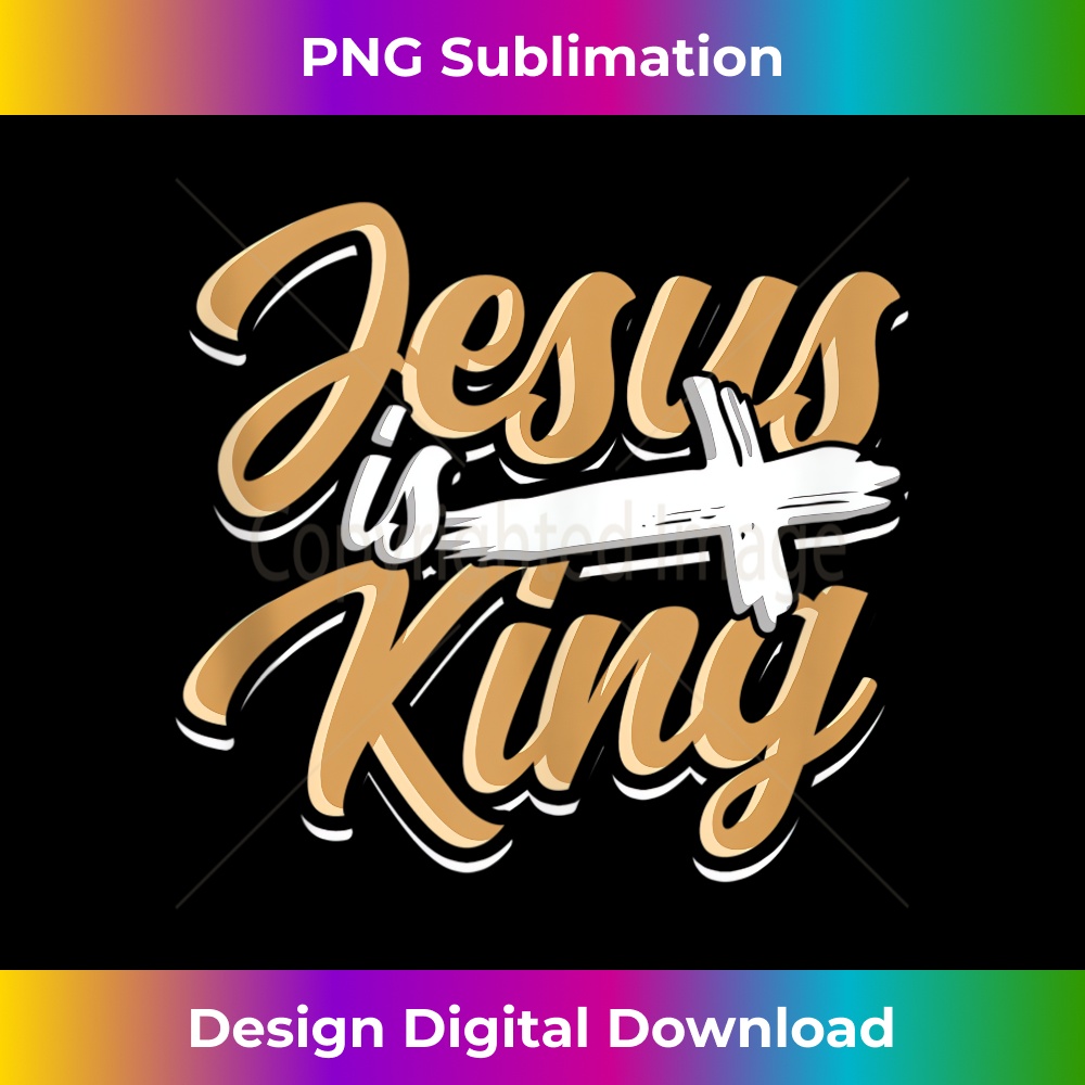 HY-20231219-8444_Jesus is King u2013 Believer of God Tank Top.jpg