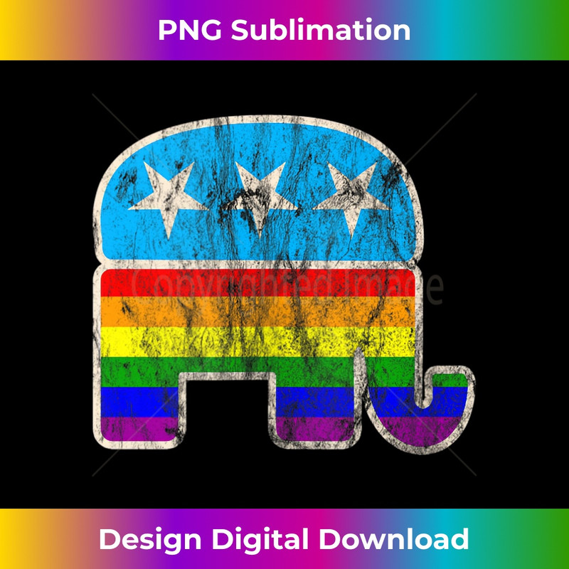 IS-20231219-12533_Republican Elephant LGBTQ Rainbow Vintage Tank Top 2606.jpg