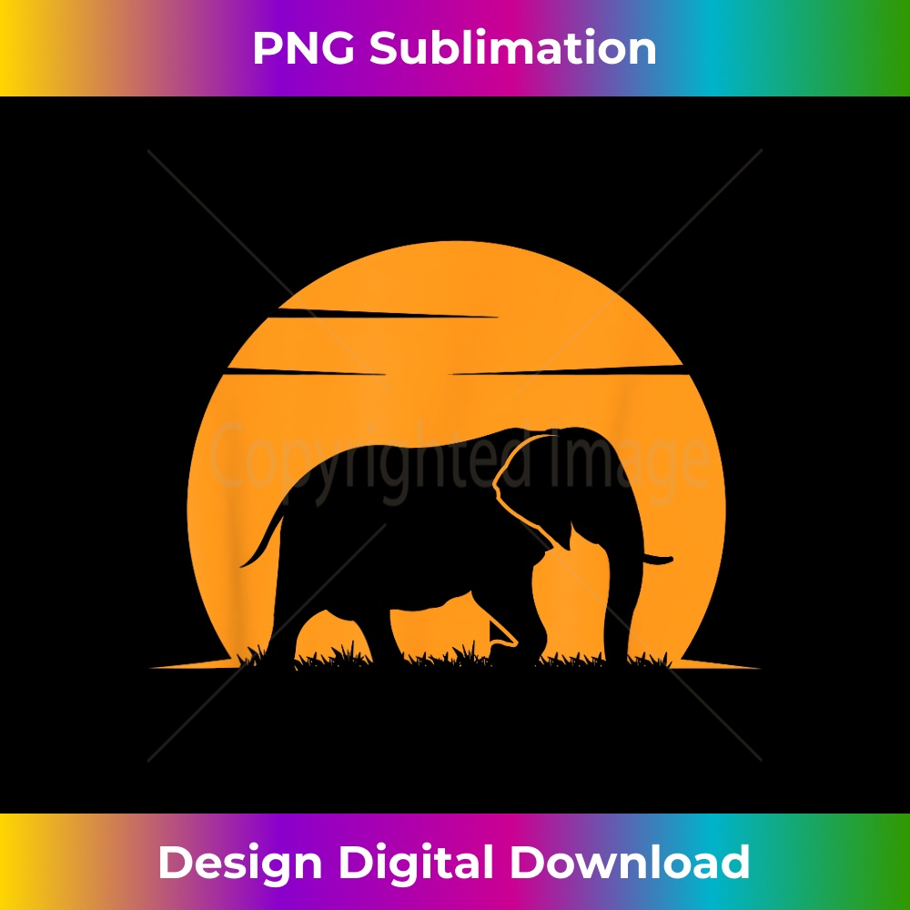 IW-20231219-2910_Cute Sunset Elephant Gift For Elephant Lover Women Men Kids 0615.jpg