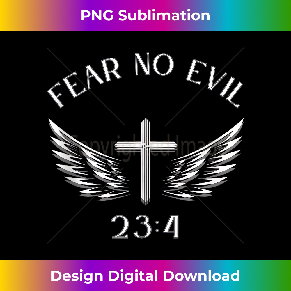 IW-20231219-4160_Fear No Evil Psalm 234 Bible Verse I Will Fear No Evil God Tank Top.jpg