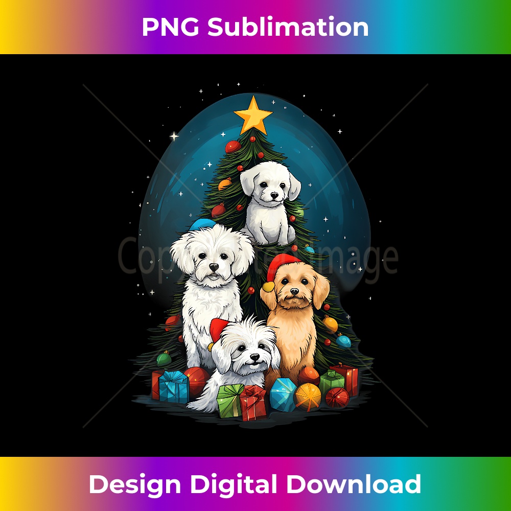 JE-20231219-16929_Xmas Maltese Dog Pile Up Christmas Tree 1253.jpg