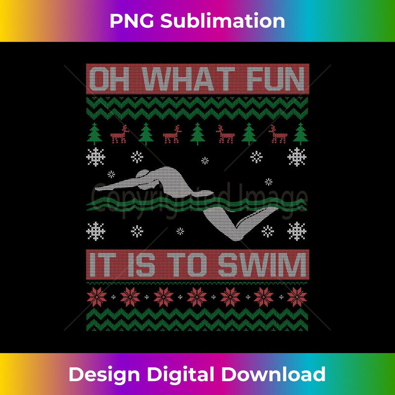 JT-20231219-11534_Oh What Fun It Is To Swim Swimmer Christmas Sweater Gifts Long Sleeve 2610.jpg