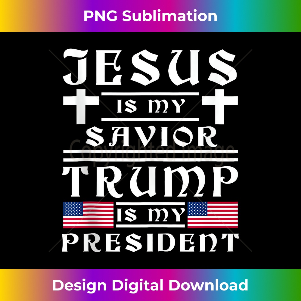 JY-20231219-8567_Jesus is my Savior, Trump is my president Tank Top 15.jpg