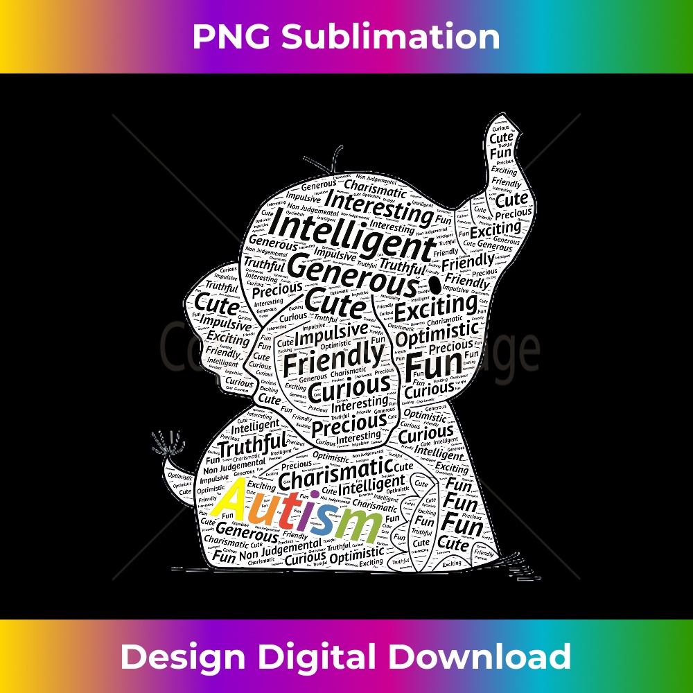 KF-20231219-12213_Proud Autism Awareness Elephant Long Sleeve No Puzzle 2555.jpg