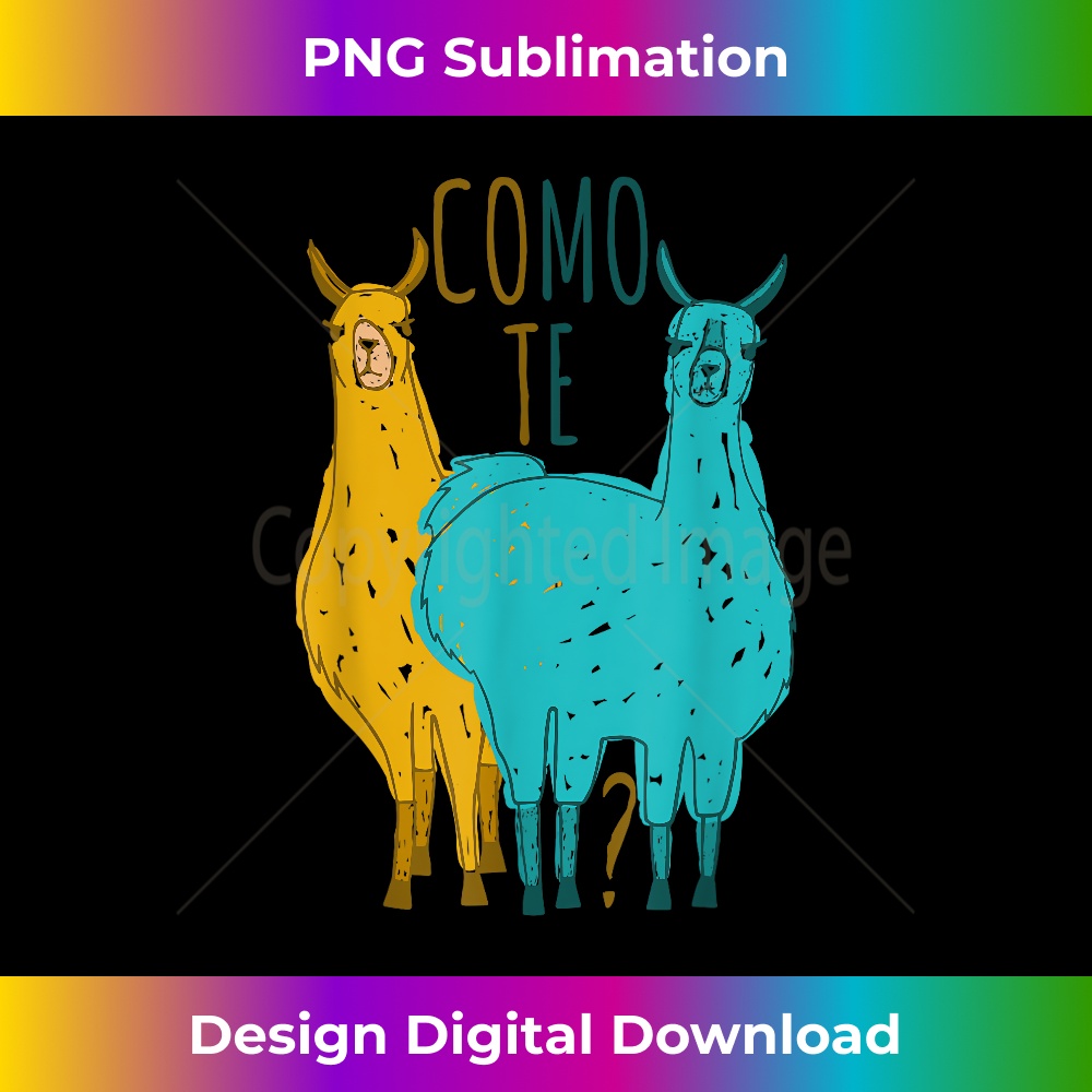 KN-20231219-2245_Como Te Llamas Funny Spanish Joke Llama Tee 0199.jpg