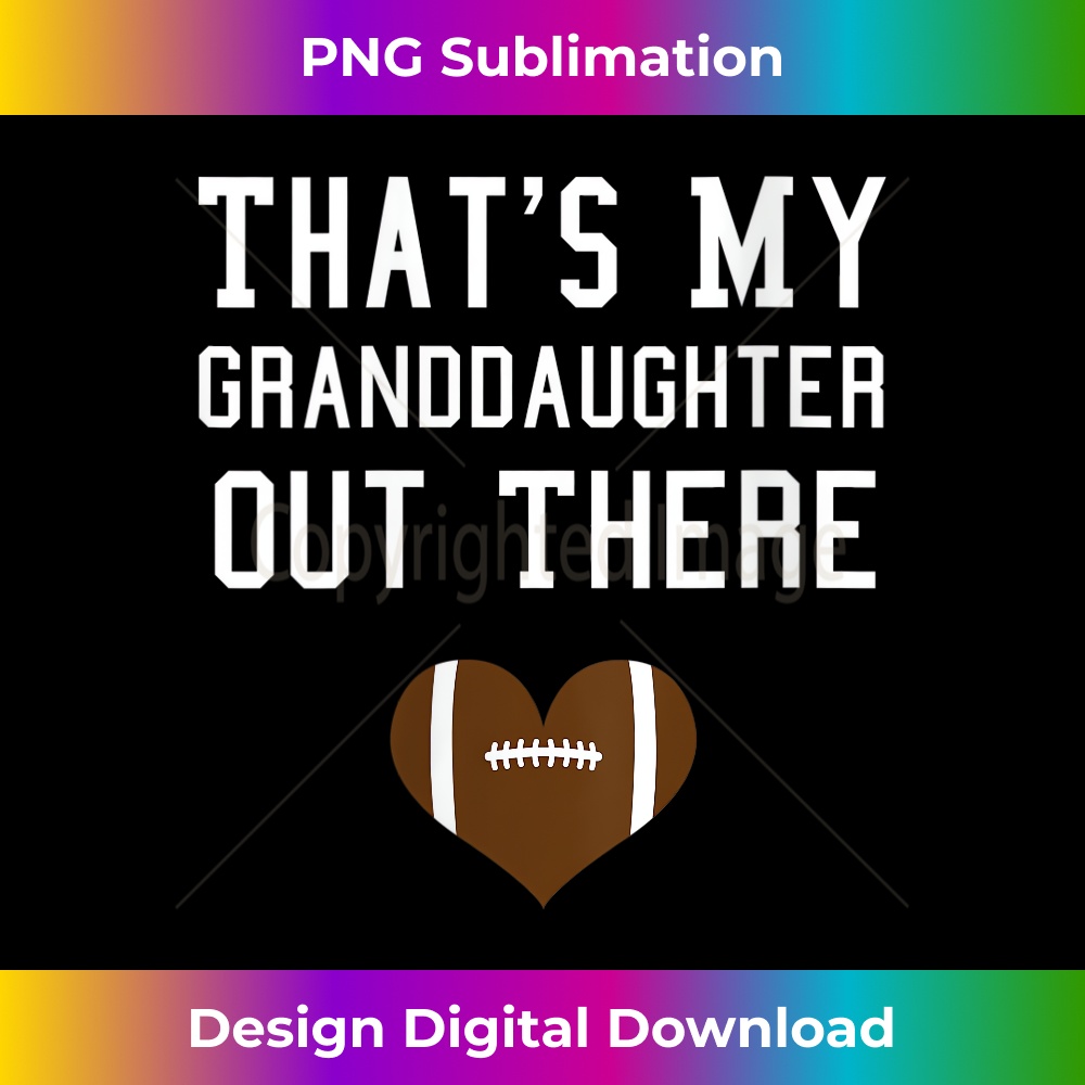 KV-20231219-16749_Womens That's My Granddaughter Out There shirt Football Grandma V-Neck 4075.jpg