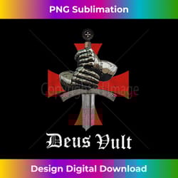 christian knight templar crusader sword armor deus & - minimalist sublimation digital file - rapidly innovate your artistic vision