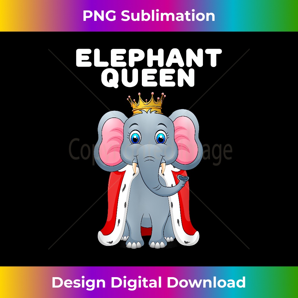 ME-20231219-3651_Elephant Queen Girls Elephant Tshirt Womens Elephant 0935.jpg