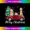 ML-20231219-9769_Labrador Retriever Riding Red Truck Merry Christmas Pajama Tank Top.jpg
