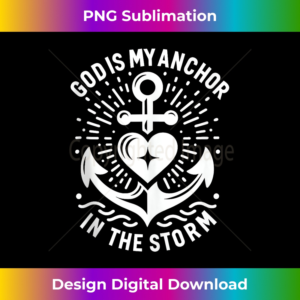 MM-20231219-6019_God is My Anchor in The Storm Christian Jesus Christ Bible Tank Top.jpg