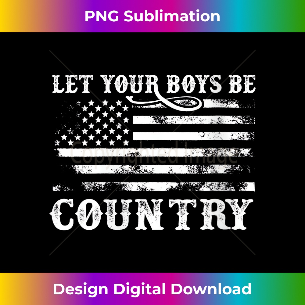 MQ-20231219-15506_Vintage Let Your Boys Be Country Flag USA Country Music V-Neck 3131.jpg