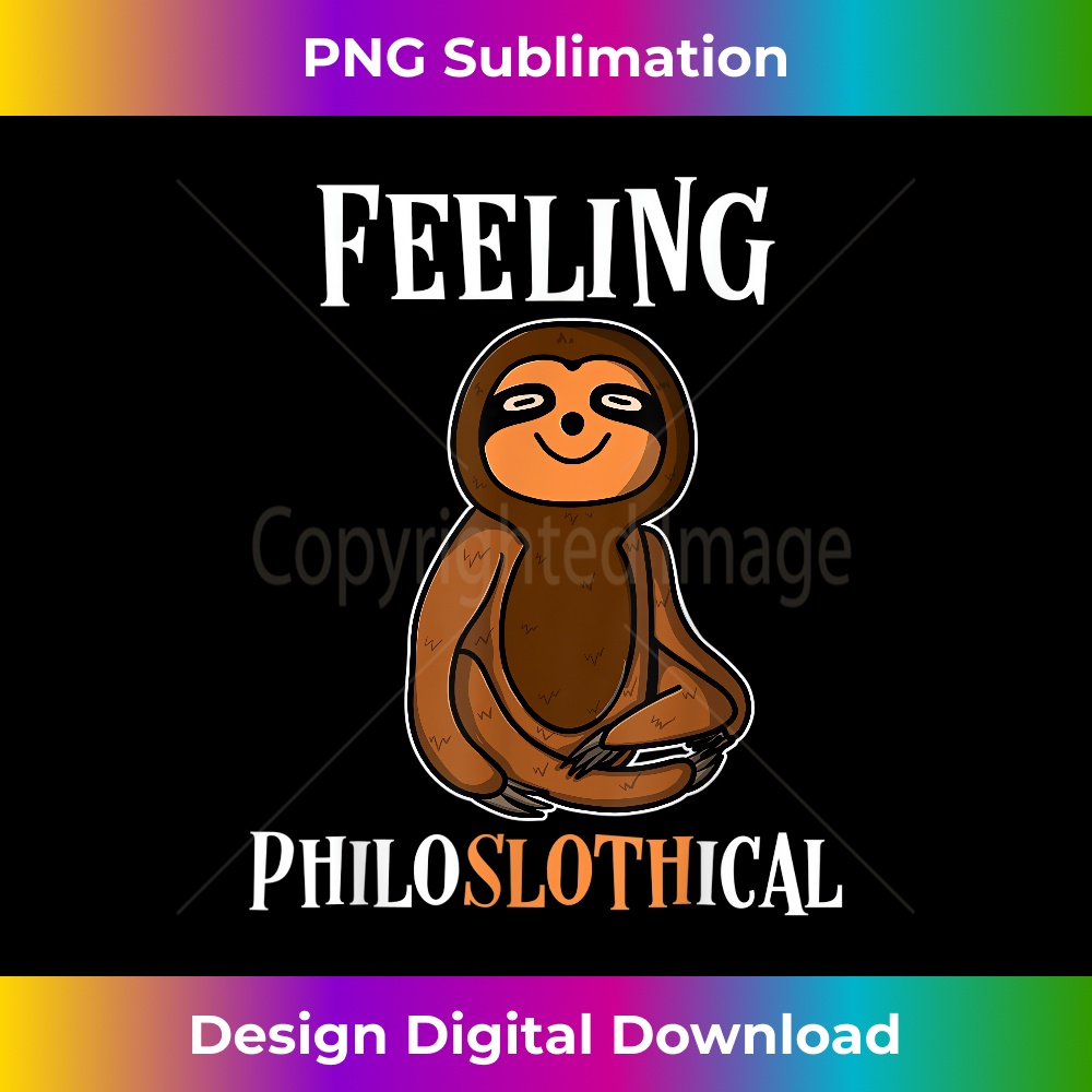 MX-20231219-5291_Funny Sloth T- Feeling Philoslothical Philosophical Tee 1146.jpg