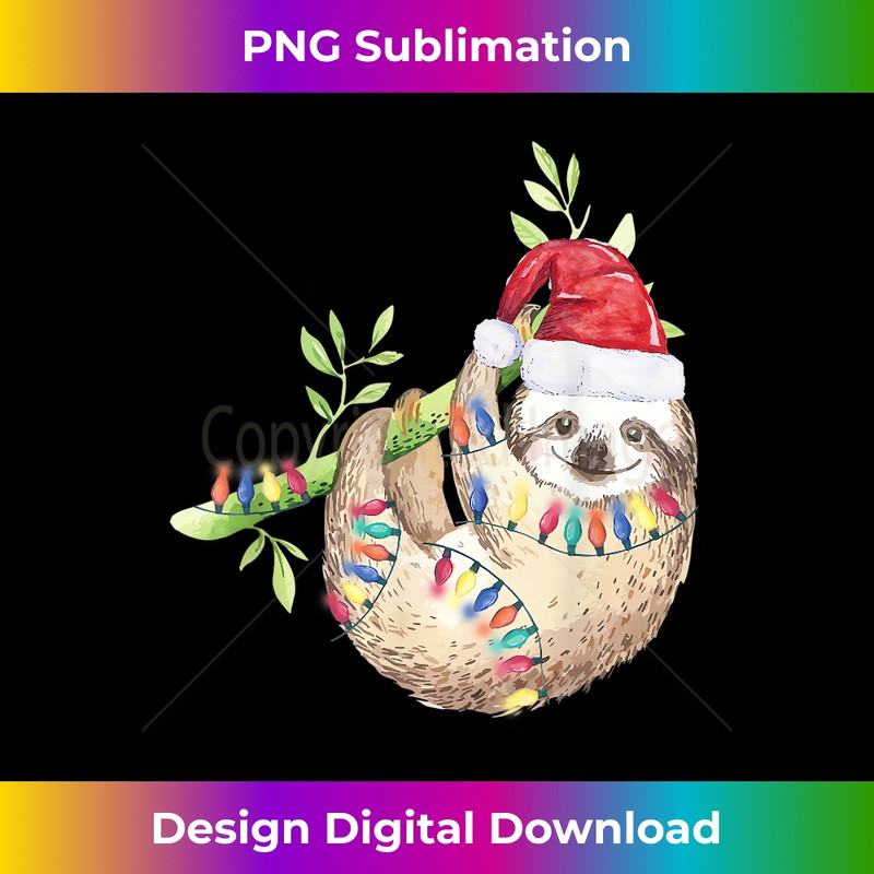 NK-20231219-12890_Santa Sloth Christmas Lights Sloth Lover Gift Sloth 2900.jpg