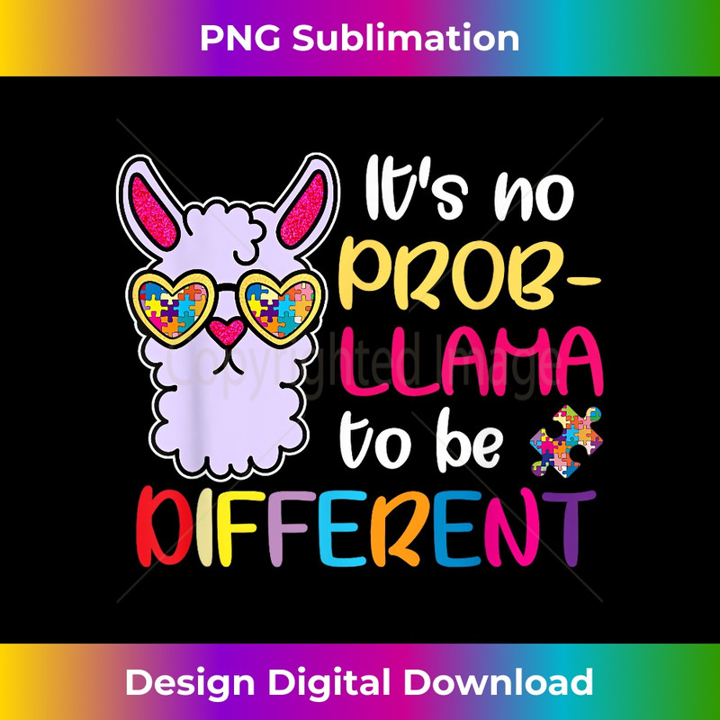 NO-20231219-7856_It's no Prob-llama to be different T- Autism Awareness 1685.jpg