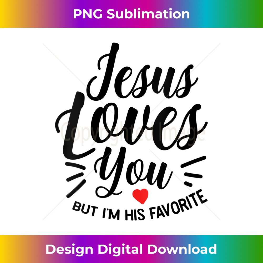 NQ-20231219-16480_Womens Jesus Loves You But I'm His Favorite Funny Jesus Christian V-Neck 1.jpg