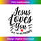NQ-20231219-16480_Womens Jesus Loves You But I'm His Favorite Funny Jesus Christian V-Neck 1.jpg