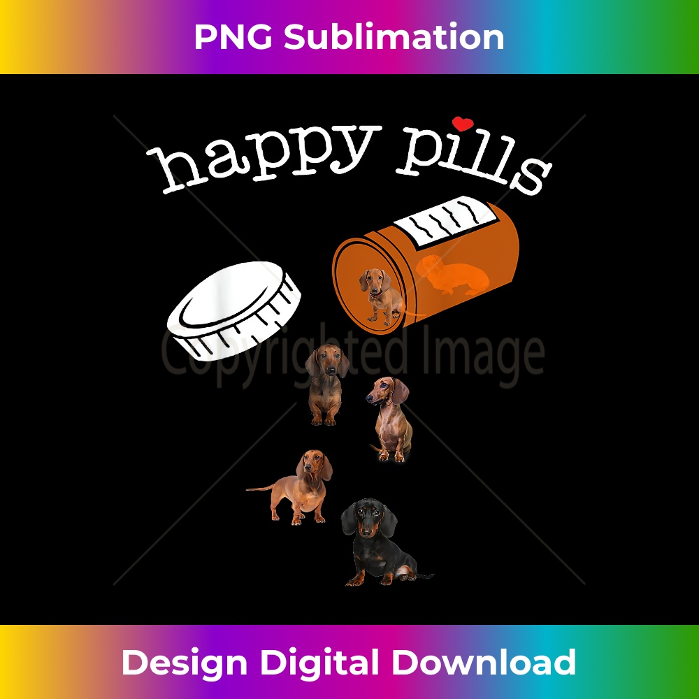 NQ-20231219-2987_Dachshund Happy Pills Tshirt 0016.jpg