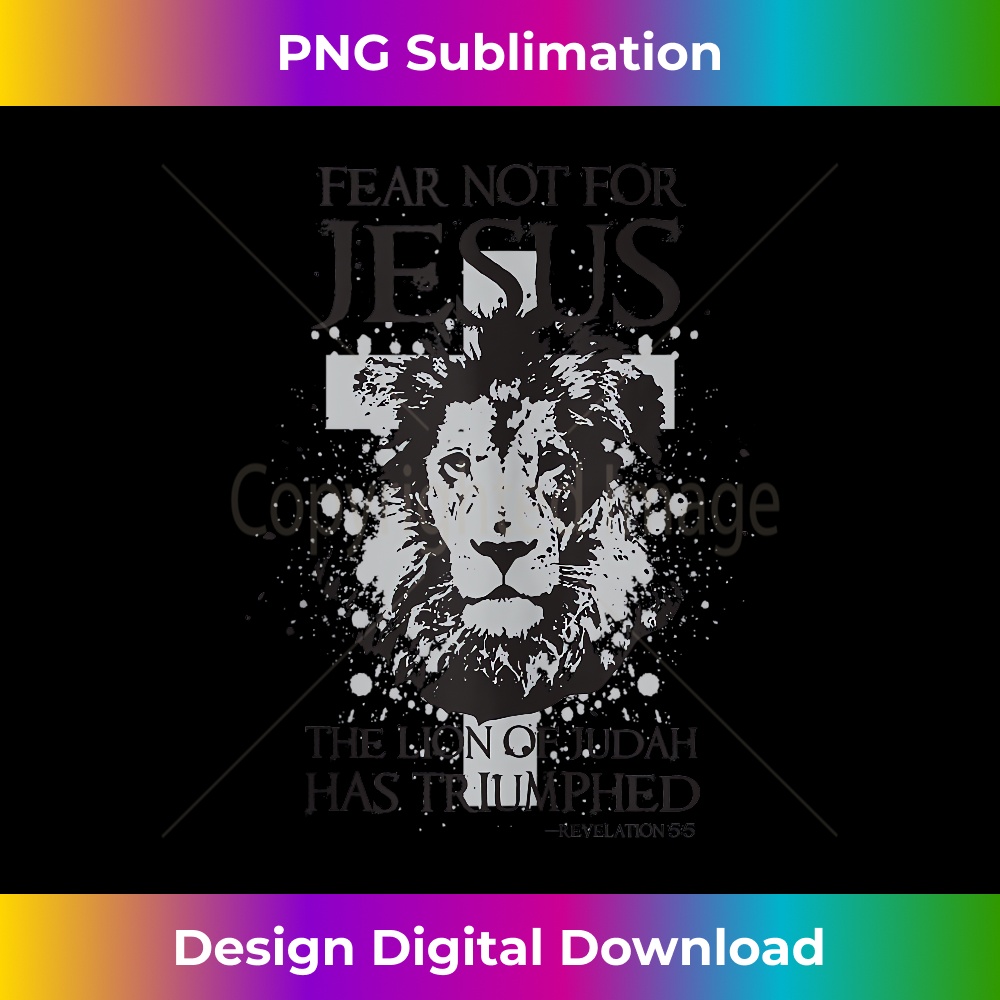 NR-20231219-9140_Jesus the Lion of Judah has Triumphed Christian Tank Top.jpg