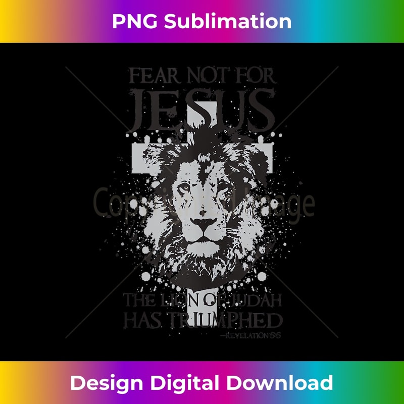 NR-20231219-9140_Jesus the Lion of Judah has Triumphed Christian Tank Top.jpg