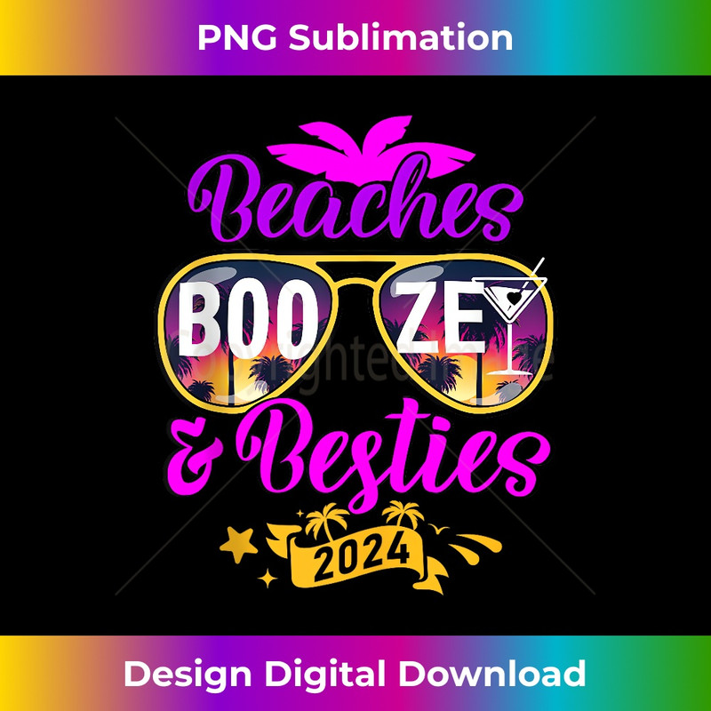 NU-20231219-5697_Girls Trip 2024 Womens Weekend Beaches Booze And Besties Tank Top 0356.jpg