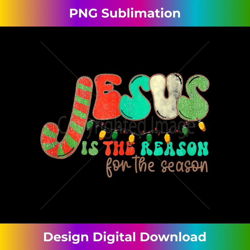 OA-20231219-1802_Christian Jesus The Reason Christmas Stocking Stuffer Gifts Tank Top 10.jpg