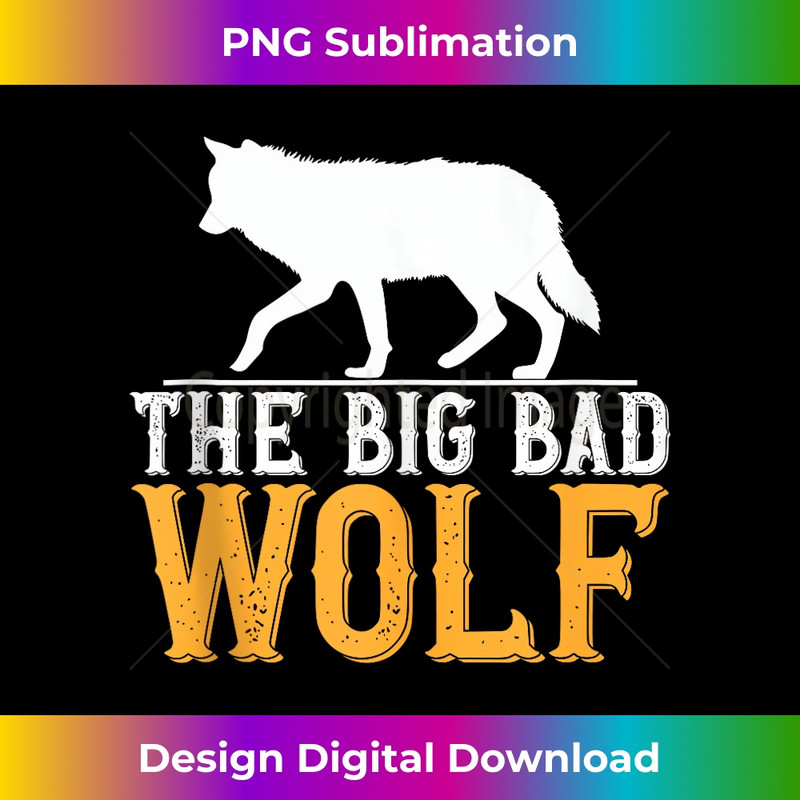 OG-20231219-879_Big Bad and Wolf Funny Wolves Werewolf Cool Dog Tank Top 0026.jpg
