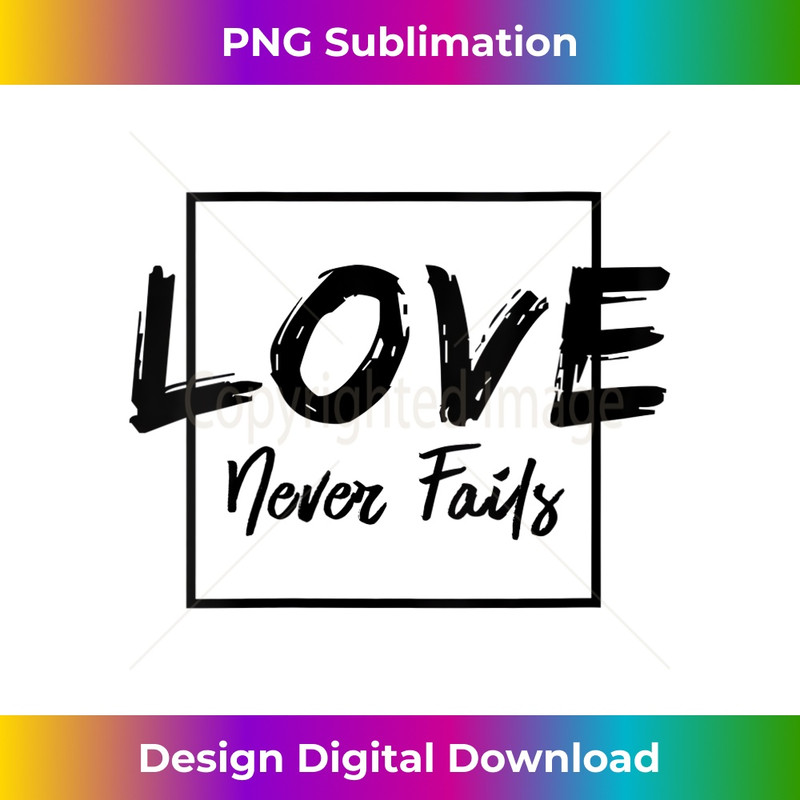 OH-20231219-16541_Womens Love Never Fails Christian Bible Quote V-Neck.jpg