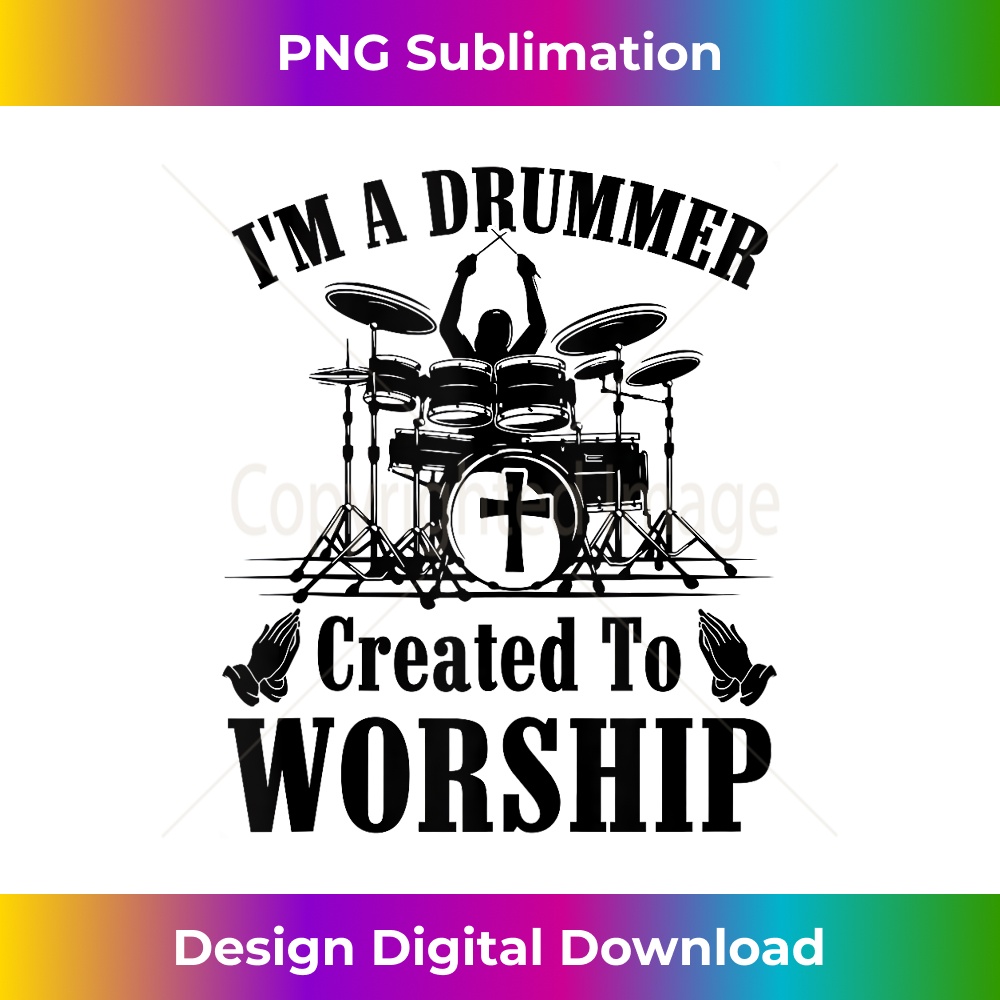 OI-20231219-7428_I'm A Drummer Created To Worship Drumming Jesus Christian Tank Top.jpg