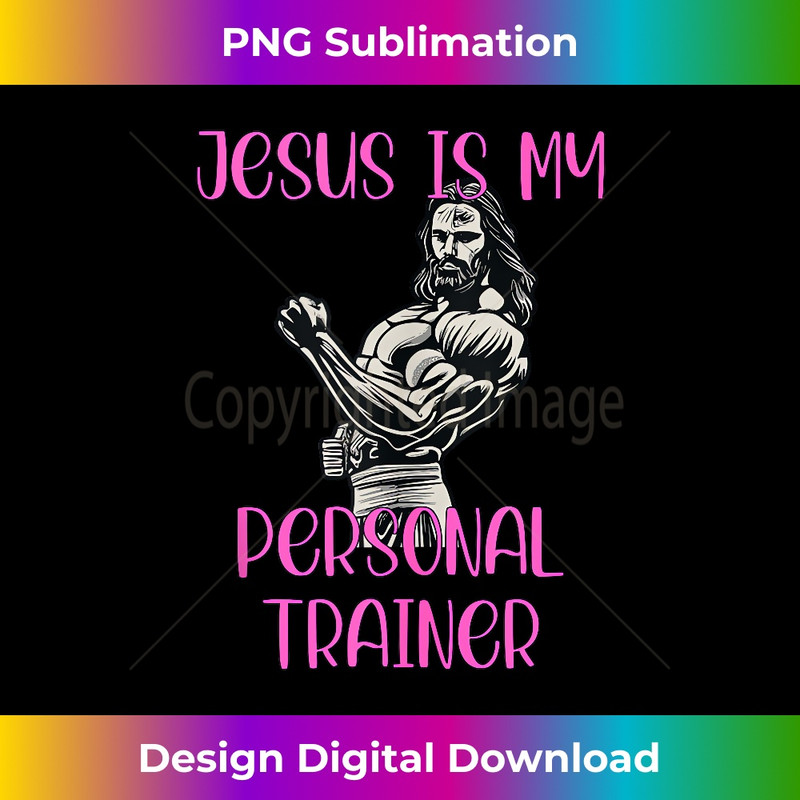 OJ-20231219-8522_Jesus Is My Personal Trainer Christian Gym Apparel Tank Top 10.jpg