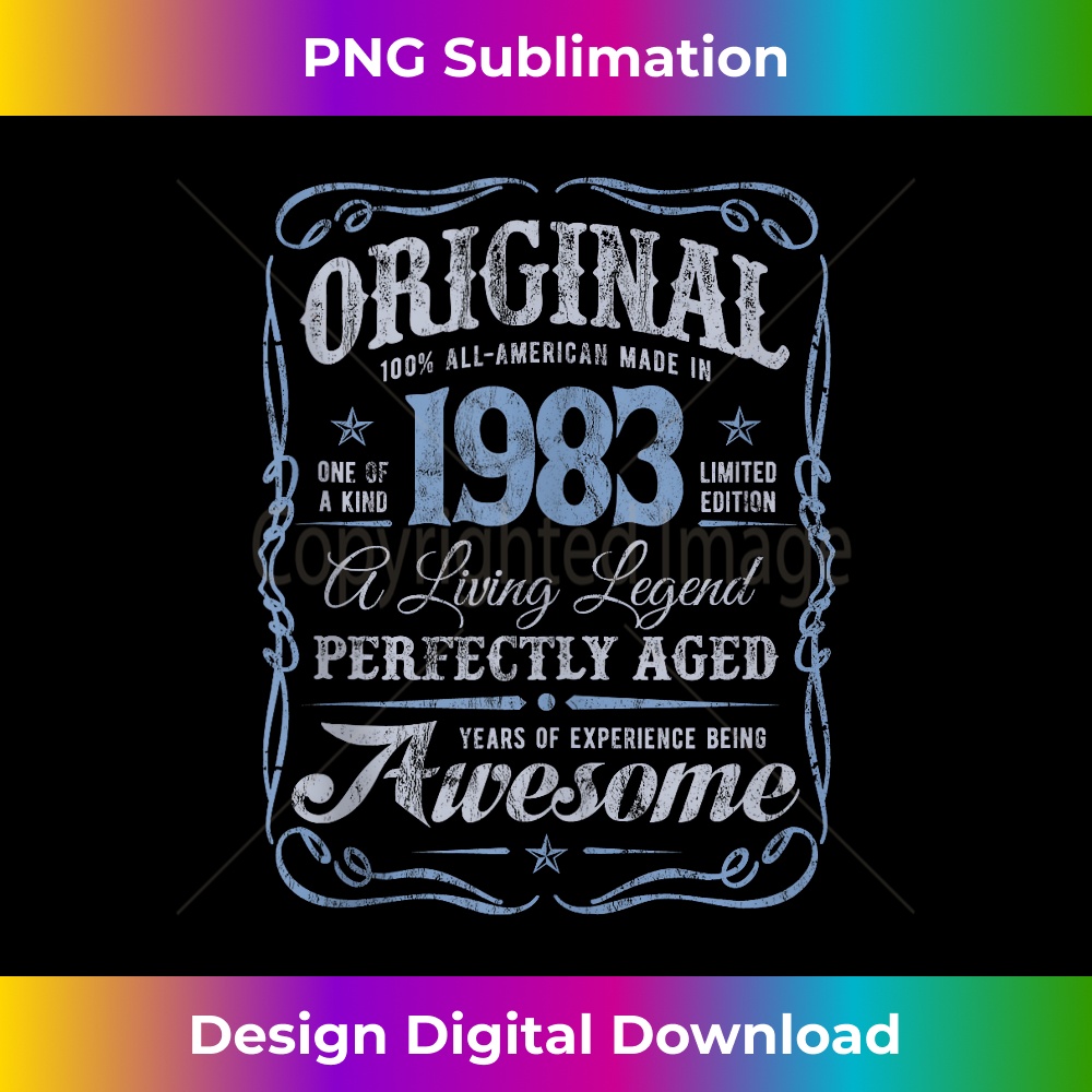 ON-20231219-11643_Original Made In 1983 Perfectly Aged 41st Birthday Tank Top.jpg