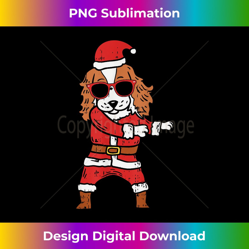 ON-20231219-2035_Christmas Flossing Cavalier Santa Boys Girls Gift Dog 0174.jpg