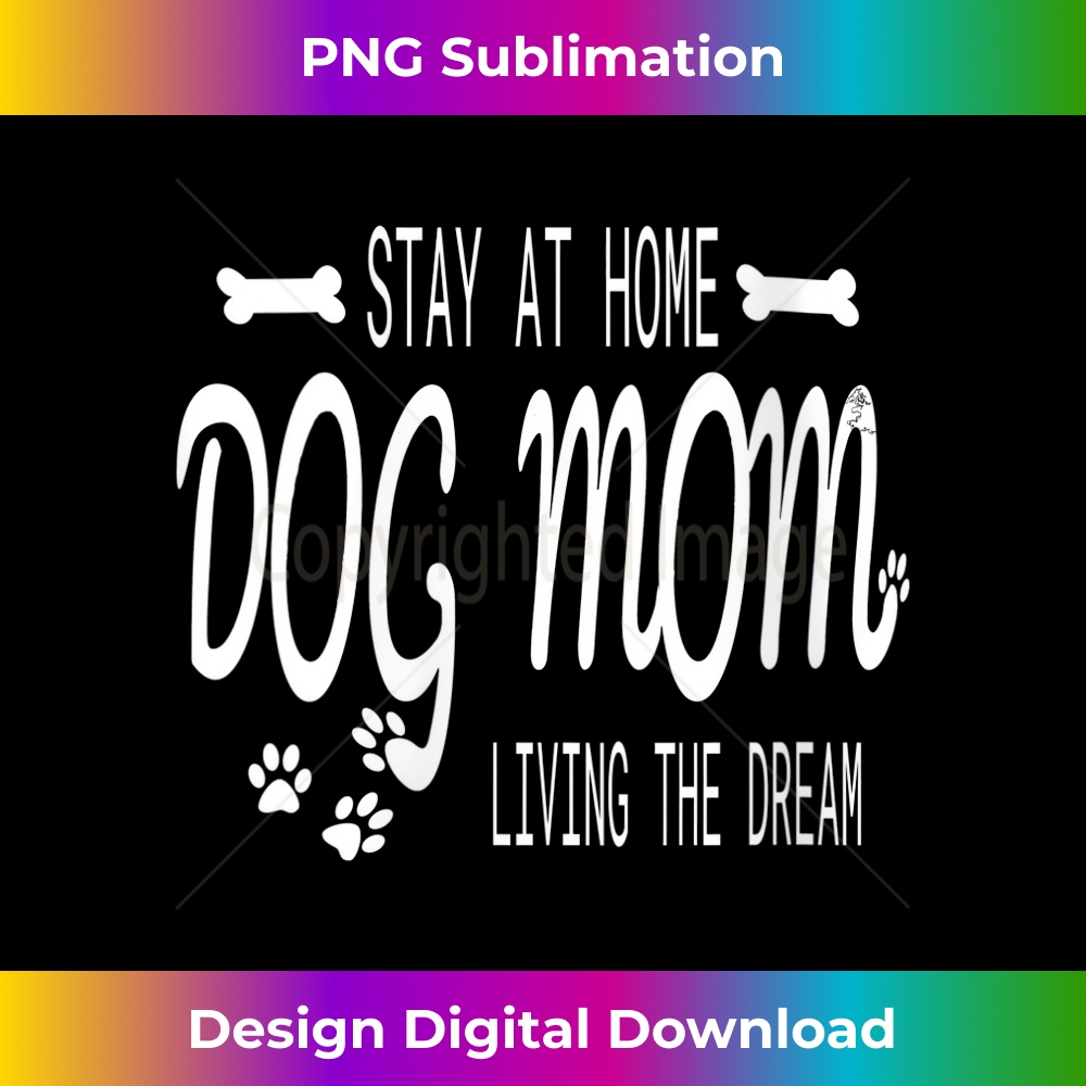 OO-20231219-16722_Womens Stay At Home Dog Mom Gifts For Women Paw Print Letters V-Neck 3367.jpg