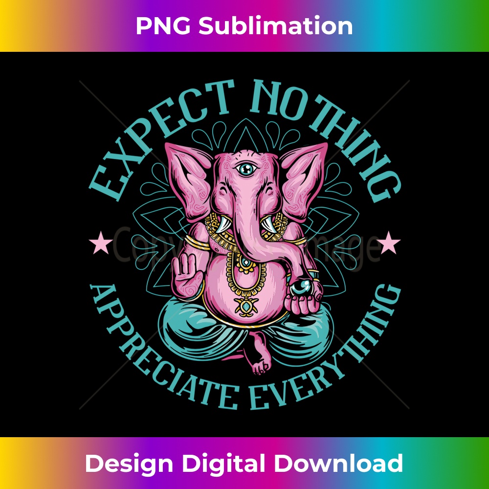 OS-20231219-3807_Expect Nothing Appreciate Everything Elephant Meditation Long Sleeve 1037.jpg