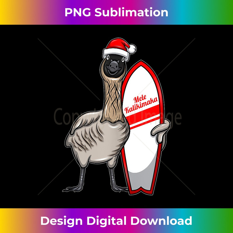 OU-20231219-10555_Mele Kalikimaka Nene I Bird Christmas Hawaii Xmas Tank Top 1.jpg