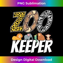 zookeeper costume african savanna zoo keeper animals lover long sleeve - artisanal sublimation png file - immerse in creativity with every design