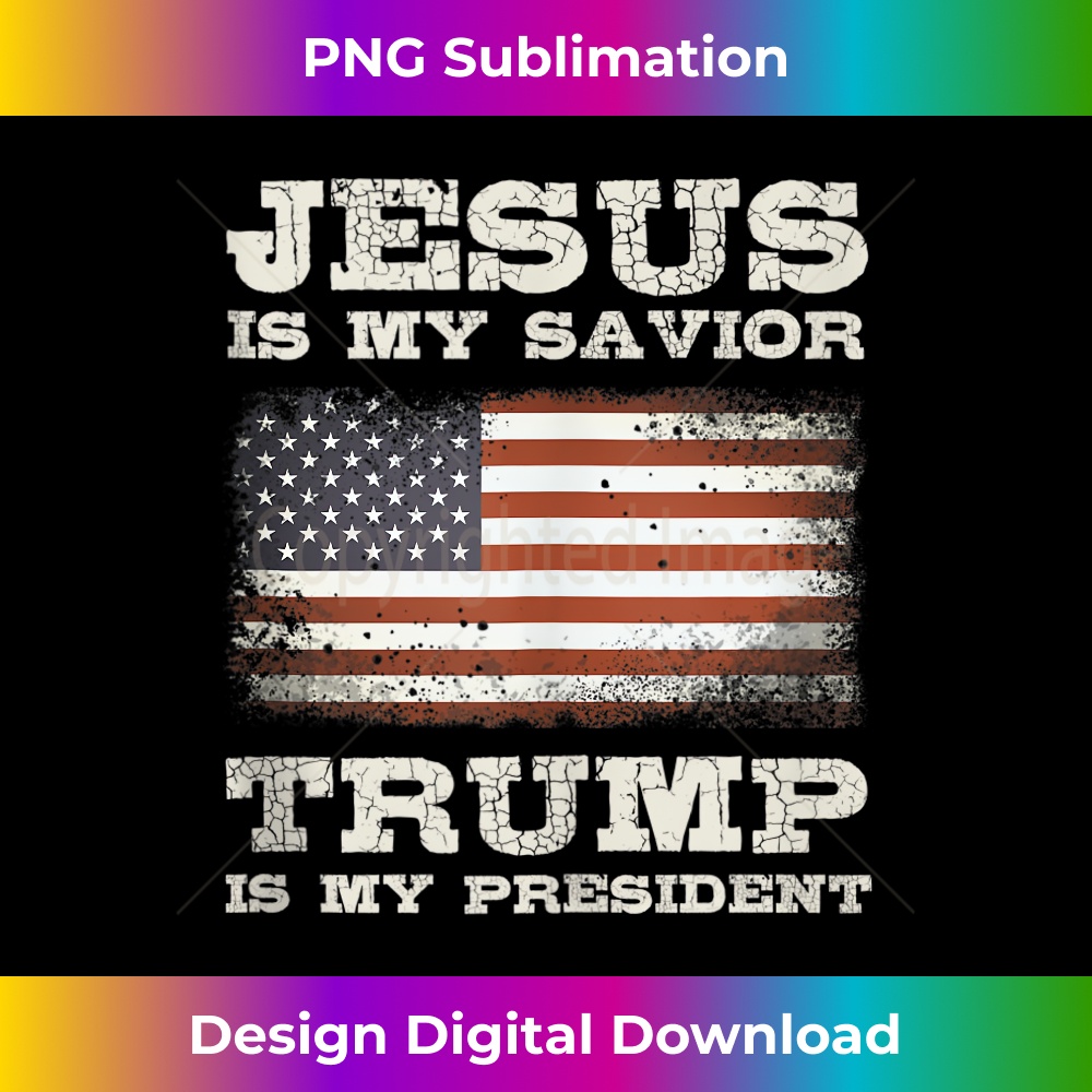 PB-20231219-8564_Jesus Is My Savior, Trump Is My President Tank Top 1.jpg