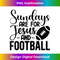 PR-20231219-16727_Womens Sundays are for Jesus and football V-Neck 1.jpg